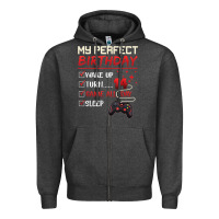 Charcoal Heather 14 Year Old Gamer Gift Boy Teen 14th Perfect Birthday Gaming Zipper Hoodie - trangStudio