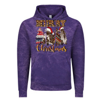 Cloud Purple merry christmas trees Vintage Hoodie - CowGirlArtShop