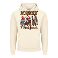 Vintage Artic merry christmas trees Vintage Hoodie - CowGirlArtShop