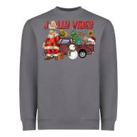 Storm Jolly Vibes Heavyweight Sweatshirt - CowhideDigitalArt