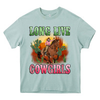 Arona long live cowgirls artiststas Heavy Core Tee - Artiststas