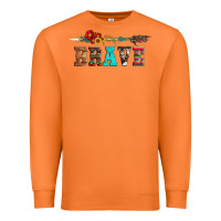 Carrot brave and aztec wood sunflower with arrow Premium Sweatshirt - Artiststas