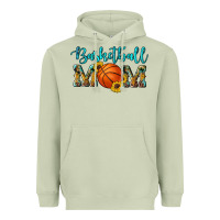 Matcha western leopard camouflage sunflowers glitter mom basketball Heavyweight Hoodie - Artiststas