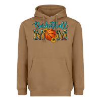 Toasted Coconut western leopard camouflage sunflowers glitter mom basketball Heavyweight Hoodie - Artiststas