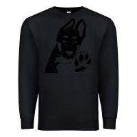 Black German Shepherd German Shepherd Puppy Premium Sweatshirt - trangStudio