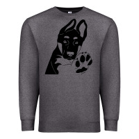Charcoal Heather German Shepherd German Shepherd Puppy Premium Sweatshirt - trangStudio