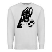 Dove Grey German Shepherd German Shepherd Puppy Premium Sweatshirt - trangStudio