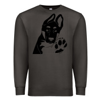 Smoke German Shepherd German Shepherd Puppy Premium Sweatshirt - trangStudio