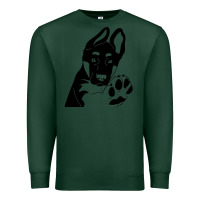 Sports Green German Shepherd German Shepherd Puppy Premium Sweatshirt - trangStudio