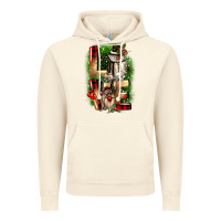 Vintage Artic love snowman gnome Vintage Hoodie - CowGirlArtShop