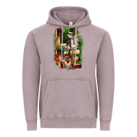 Vintage Zinc love snowman gnome Vintage Hoodie - CowGirlArtShop