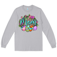Moon Dust Easter Mom  Happy Easter Day Long Sleeve Tee - CowGirlArtShop