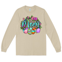 Mushroom Easter Mom  Happy Easter Day Long Sleeve Tee - CowGirlArtShop