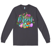 Smoke Easter Mom  Happy Easter Day Long Sleeve Tee - CowGirlArtShop