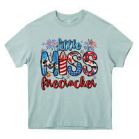 Arona little miss firecracker 4th of july Heavy Core Tee - Artiststas