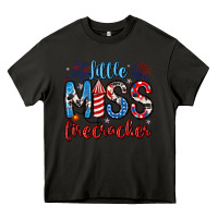 Asphalt little miss firecracker 4th of july Heavy Core Tee - Artiststas