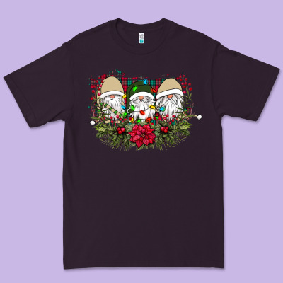 Christmas Gnomes Premium Tee Designed By Bettercallsaul