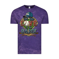 Cloud Purple for the love of the game baseball Vintage Tee - HowdyJamesFarm