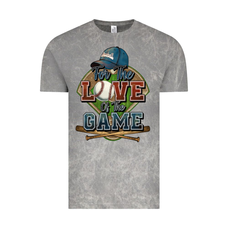 For The Love Of The Game Baseball Vintage Tee by HowdyJamesFarm | Teevron