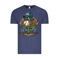 Vintage Denim for the love of the game baseball Vintage Tee - HowdyJamesFarm