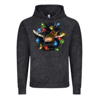 Vintage Black christmas black angus gnome Vintage Hoodie - CowGirlArtShop