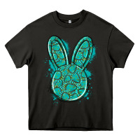 Asphalt gemstone rabbit Heavy Core Tee - Artiststas
