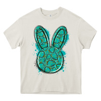 Cream gemstone rabbit Heavy Core Tee - Artiststas