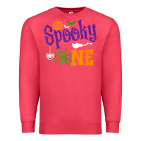 Cardinal spooky one boy halloween 1st birthday matching family t shirt Premium Sweatshirt - trangStudio