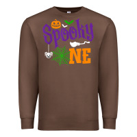 Chestnut spooky one boy halloween 1st birthday matching family t shirt Premium Sweatshirt - trangStudio