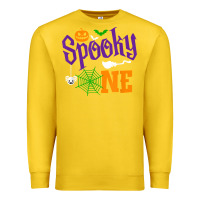 Lemon spooky one boy halloween 1st birthday matching family t shirt Premium Sweatshirt - trangStudio