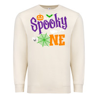 Sandshell spooky one boy halloween 1st birthday matching family t shirt Premium Sweatshirt - trangStudio