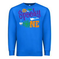 Spooky One Boy Halloween 1st Birthday Matching Family T Shirt Premium Sweatshirt | Teevron