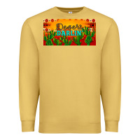 Antique Gold desert darlin' aztec desert sunset license plate Premium Sweatshirt - Artiststas