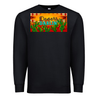 Black desert darlin' aztec desert sunset license plate Premium Sweatshirt - Artiststas