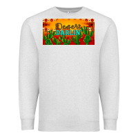 Oatmeal Heather desert darlin' aztec desert sunset license plate Premium Sweatshirt - Artiststas