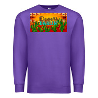 Purple desert darlin' aztec desert sunset license plate Premium Sweatshirt - Artiststas
