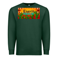 Sports Green desert darlin' aztec desert sunset license plate Premium Sweatshirt - Artiststas