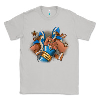 Moon Dust Football afro girl sneakers Classic Tee - RanaPortraitStore