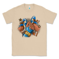 Mushroom Football afro girl sneakers Classic Tee - RanaPortraitStore