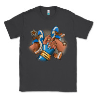 Smoke Football afro girl sneakers Classic Tee - RanaPortraitStore