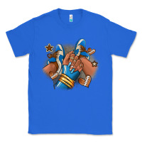True Royal Football afro girl sneakers Classic Tee - RanaPortraitStore