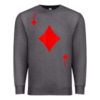 Charcoal Heather jack of diamond deck of cards halloween costume t shirt Premium Sweatshirt - trangStudio
