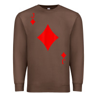 Chestnut jack of diamond deck of cards halloween costume t shirt Premium Sweatshirt - trangStudio