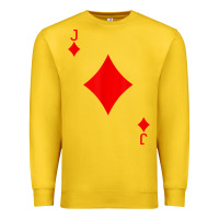 Lemon jack of diamond deck of cards halloween costume t shirt Premium Sweatshirt - trangStudio