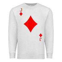 Oatmeal Heather jack of diamond deck of cards halloween costume t shirt Premium Sweatshirt - trangStudio