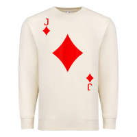 Sandshell jack of diamond deck of cards halloween costume t shirt Premium Sweatshirt - trangStudio