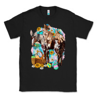 Black Happy Easter Day Rodeo Classic Tee - NancyCooperArtShop