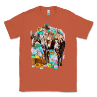 Copper Happy Easter Day Rodeo Classic Tee - NancyCooperArtShop