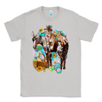 Moon Dust Happy Easter Day Rodeo Classic Tee - NancyCooperArtShop