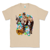 Mushroom Happy Easter Day Rodeo Classic Tee - NancyCooperArtShop